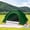 Vert, variante sur Dvkptbk Tente de Plage Pare-Soleil Abri pour 1-3 Personne avec Protection Tiges en Fibre de Verre Sac de Transport Piquets Lignes de Guy Inclus 2x1.2x1.1m