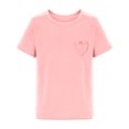 thumbnail image 1 of RXIRUCGD 2025 Vêtements d'Été pour Enfants Nouveaux T-Shirts d'Été pour Enfants Manches Raglan Manches Courtes T-Shirt Graphique Col Rond T-Shirt Filles Haut Décontracté, 1 of 5