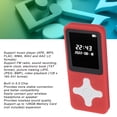 thumbnail image 3 of MP3 Player, BT 5.0 Digital Music Player, Portable HiFi Music Player with 1.77" LCD Screen, Built in HD Speaker, FM Radio, Photo / Video, Recorder, Alarm Clock, E Book, 3 of 7