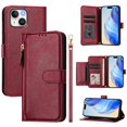 thumbnail image 2 of iPhone 15 Plus Case ,Zipper Handbag Wallet Leather Cover with Crossbody Detachable Lanyard Strap, 2 of 5