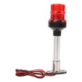 thumbnail image 1 of Stern Light 8 Inch Boat Anchor Light Waterproof LED Fixed Mount Boat Navigation Lights For Fishing Boat Marine Yacht Pontoon All Round 360 2NM Visibility Stainless Steel Base, 1 of 8