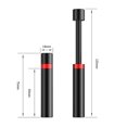 thumbnail image 1 of Video Card Holder Adjustable Graphics Card GPU Holder Brace Vertical Telescopic Rotating Stand Bracket Video Card Sag Bracket VC16 plus Black, 1 of 6