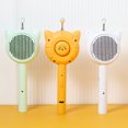 thumbnail image 3 of REK Cat Brush，5 In 1 Cuddles And Meow Cat Brush Training Tool For Cats & Dogs Cat Brush For Shedding Comb With Release Button Cat Combs For Indoor Cats ，Long Hair Cat Brush, 3 of 4