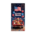 thumbnail image 1 of Rideau de Porte B Fête de l'Indépendance Arrière-Plan Photo Extérieur Décoration Rideau de Porte Réutilisable Convenant à la Décoration Intérieure et Extérieure Fête de l'Indépendance Tissu Polyester 35,43 X 72,83 Pouces, 1 of 6