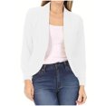 thumbnail image 1 of LOVZFMLL Cardigan pour Femmes Cardigan Décontracté à Manches Longues Veste Manteau Vêtement d'Extérieur, 1 of 5