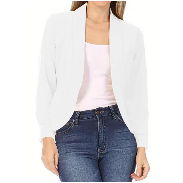 LOVZFMLL Cardigan pour Femmes Cardigan Décontracté à Manches Longues Veste Manteau Vêtement d'Extérieur