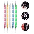 thumbnail image 3 of Nail Art Set 1Set Nail Art Set Exquisite Sturdy Plastic Professional Nail Polishing Tool for Home, 3 of 6