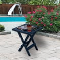 thumbnail image 2 of Folding Side Table, Blue, 2 of 2