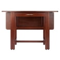 thumbnail image 3 of Winsome Taylor Drop Leaf Table, fini noyer, 3 of 9