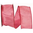 thumbnail image 2 of Reliant Ribbon 92975W-067-40H 20.5 in. 20 Yards Dupioni Supreme Wired Edge Ribbon, Dusty Rose, 2 of 3