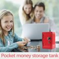 thumbnail image 4 of CHUANK Kids Bank Locker Safe With Key And Single Digit Lock  Metal Money Safe  Mini Password Cash Paper Money Savings Box Gift For Kids Boys And Girls, 4 of 6