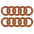 thumbnail image 1 of Unique Bargains Joint Torique en Silicone 11mmx7mmx2mm VMQ Joint d'Étanchéité Rouge 10 Pcs, 1 of 3