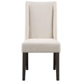 thumbnail image 3 of Steve Silver Napa Fabric Upholstered Dining Chair - Dusky Cedar-Beige, 3 of 7