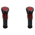 thumbnail image 2 of relayinert Couvre-Chef Durable pour Joueur de Golf en Cuir PU Protection Tête de Club Noir 37CM 2ensemble, 2 of 6