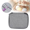 thumbnail image 4 of Crochet Hook Case, Knitting  Storage Bag Portable Organizer Bag  for Work for Storage for Travel for Home, 4 of 8