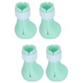 thumbnail image 3 of AMONIDA 4 Pcs Couvre-Pied de Chat en Silicone Anti-Rayures Bottes Maison, 3 of 8