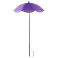 thumbnail image 1 of Large Garden Parasol With Plant Stake Outdoor Sunlight Shade And Rain Protection Umbrella For Potted Plants, 1 of 5