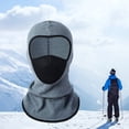 thumbnail image 4 of Capuche de Ski pour Sports d'Hiver Temps Froid avec Velours Respirant Chaud, 4 of 6