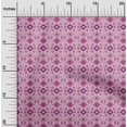 thumbnail image 2 of oneOone Polyester Spandex Pink Fabric Asian Kilim Craft Projects Decor Fabric Printed By The Yard 56 Inch Wide, 2 of 5