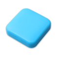 thumbnail image 4 of Maoww Pill Case 2 Grids Cute Dust Proof Daily Pills Organizer Box Portable Container Cases Dispenser Office for Purse Bags Blue 5Set, 4 of 6