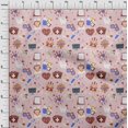 thumbnail image 4 of oneOone Silk Tabby Light Pink Salmon Fabric Tool Sewing Craft Projects Fabric Prints By Yard 42 Inch Wide, 4 of 4