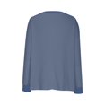 thumbnail image 4 of Timegard Chandails pour Femmes Surdimensionnés Tricotés à Col Rond à Manches Longues Chandails à Enfiler Décontractés Amples et Confortables Blouses, 4 of 6