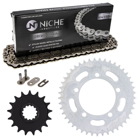 Niche Ensemble Chaîne et Pignon pour BMW S1000XR 17/45T 520 Moto MK1004050