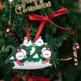 thumbnail image 1 of Dvkptbk Personalized Survived Family Of Ornament 2020 Christmas Holiday Decorations, 1 of 3