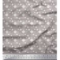 thumbnail image 1 of Soimoi Modal Satin Fabric Hexagon Shirting Print Sewing Fabric Yard 42 Inch Wide, 1 of 3