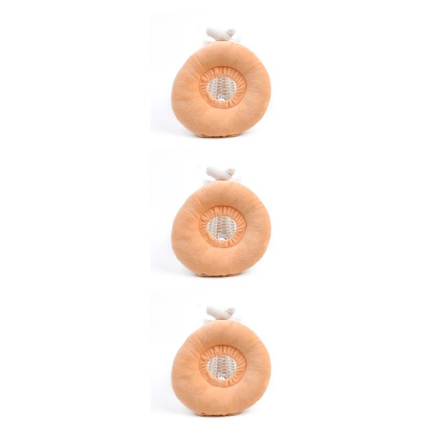 QualitChoice Cat Neck Cone Puppy Accessories Elizabethan Collars Adjustable Dogs Collar Breathable Surgery Kitten Cones Drumstick Pattern L 3Set