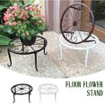 thumbnail image 2 of Flower Pot Art Pot Holder Metal Plants Stand Flower Pot Holder [跃星辉]铁艺阳台落地花盆架子, 2 of 8