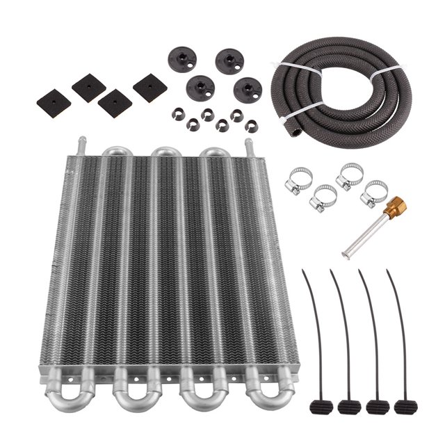 TFixol High-Performance Aluminum Alloy Car AC Tubular Condenser - 8-Row, Silver, Compact & Energy-Efficient Design for Enhanced Cooling and Easy Installation