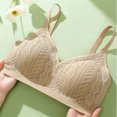 thumbnail image 2 of Tqcoqu Women's Seamless Backless Bra With Gathered Straps No Steel Rings Three Buckles Adjustable Breasts Fixed Cups And Suspender Straps, 2 of 6