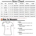 thumbnail image 5 of UPPADA 3/4 Shirts Chandails à Manches pour Femmes Mode Tendance Hauts Décontractés Col Rond Chandail Ample Confortable Doux Blouses Grande Taille Coupe Ample T - Décontractés Vêtements au Coude Chandails à Manches 3/4 pour Femmes Économie, 5 of 5