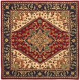 thumbnail image 1 of Safavieh Heritage Collection HG625A Handmade Traditional Oriental Premium Wool Area Rug, 5' x 8', Red, 1 of 2