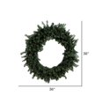 thumbnail image 3 of Vickerman A802836 36 in. Canadian Pine Wreath, 3 of 3