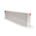 thumbnail image 3 of West 64" 6-Light Track Lighting, Matte White, Center Swivel Bars, 3 of 9