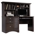 thumbnail image 3 of Pemberly Row Bureau d'Ordinateur avec Huche en Peinture Vieillie, 3 of 6