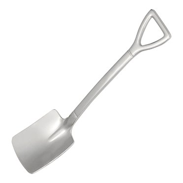 Cake Fruit Spoons Small Small Watermelon Scoop– Stainless Steel Fruit Scoop , Melon Spoon for Cantaloupe, Honeydew, Ice Cream, Mini Kitchen Tool for Parties, Desserts Silver
