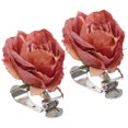thumbnail image 1 of 2pcs Curtain Flower Buckles Clips Tiebacks, 1 of 8