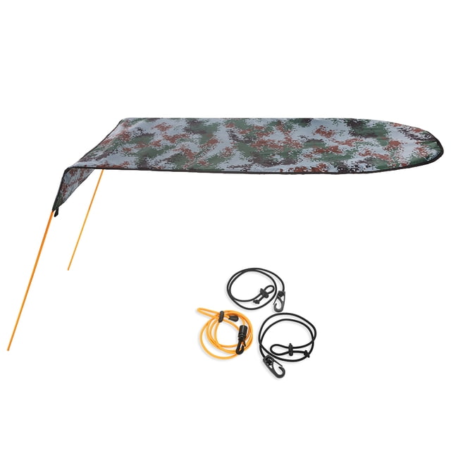 Graflsoa Single Kayak Sun Shelter with Water-Resistant Oxford Cloth, UV Protection, Lightweight & Portable Design, Multiple Color Options