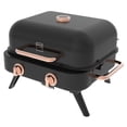 thumbnail image 3 of Kenmore - 2 Burner Retro Tabletop Gas Grill - Black/Copper, 3 of 5