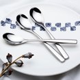 thumbnail image 2 of 6pcs 304 Creative Stainless Steel Teaspoon Coffee Spoon Dessert Stir Soup Spoons, 2 of 8