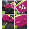 thumbnail image 4 of EGNMCR Ceinture de Course avec Porte-Bouteille d'Eau Sac Banane de Sport Sac de Taille pour Hommes et Femmes Ceinture de Sport avec Fermeture Éclair pour Course Randonnée Escalade,, 4 of 6