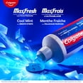 thumbnail image 2 of Colgate MaxFresh Cool Mint Toothpaste, Value pack 3x150 ml, 2 of 6