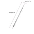 thumbnail image 4 of Femmes Hommes Portable en Acier Inoxydable Pimple Extracteur Réutilisable Ergonomique Acné Aiguille Salon de la Maison Cueilleur Type d'Outil 2, 4 of 8