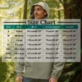 thumbnail image 4 of Sentmoon Ski Jacket Men Solid Color Long Sleeve Drawstring Hooded Neck Men Winter Coats Oversized Zipper Windbreaker Waterproof Travel Clothes Men with Pockets Fall Stylish for Walking and Daily, 4 of 7