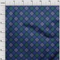 thumbnail image 2 of oneOone Cotton Poplin Fabric Tartan Check Print Sewing Fabric BTY 56 Inch Wide, 2 of 4