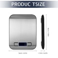 thumbnail image 3 of Harpily Smarty Food Scale Smartie Digital Food Scale Grams and Ounces Kitchen Scales for Food with 7 Units Tare Function & Lcd Display for Diet Cooking Meal Prep One Size Black, 3 of 9