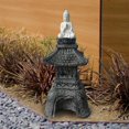 thumbnail image 1 of Angelo Décor Illuminated Buddha Lantern Statue, 1 of 6